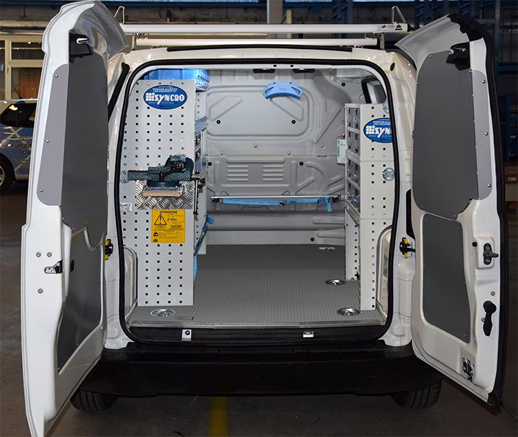 Fiorino allestito con arredi Syncro Ultra Friuli