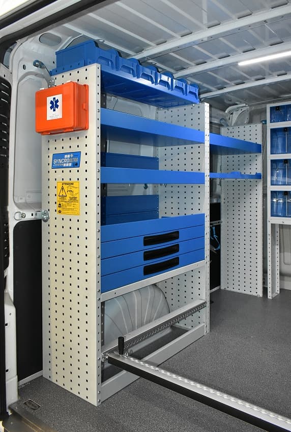 Barre fermacarico fresate su Jumper Syncro Friuli