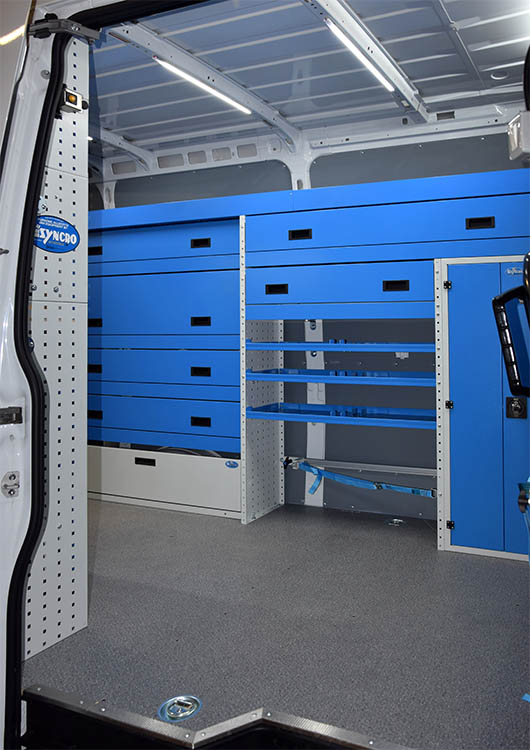 Daily con allestimento Ultra visto dalla porta laterale Syncro Friuli