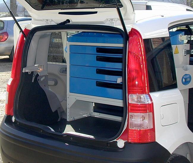 Cassettiera per Panda Fiat Syncro Friuli