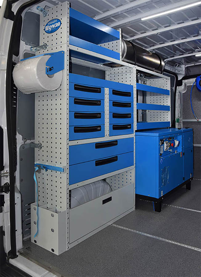 Macchina combinata generatore e compressore da Syncro Friuli